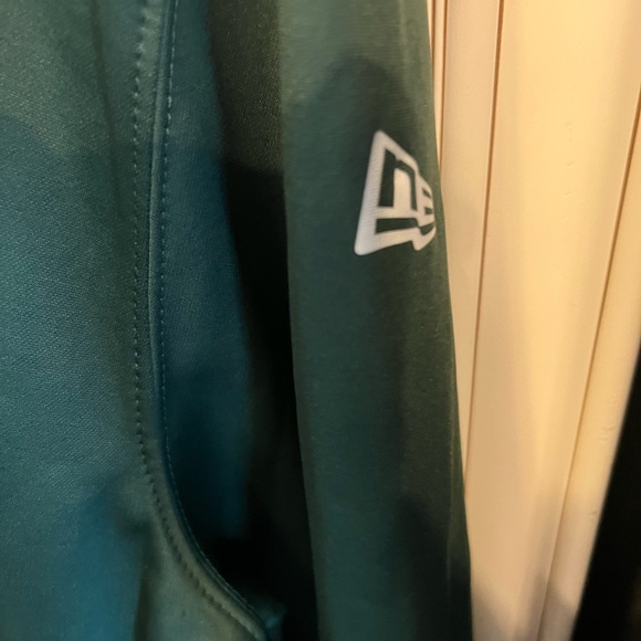 New Era Green Bay Packers Throwback 1/4 Zip Pullover  Sz XXL - Picture 5 of 11